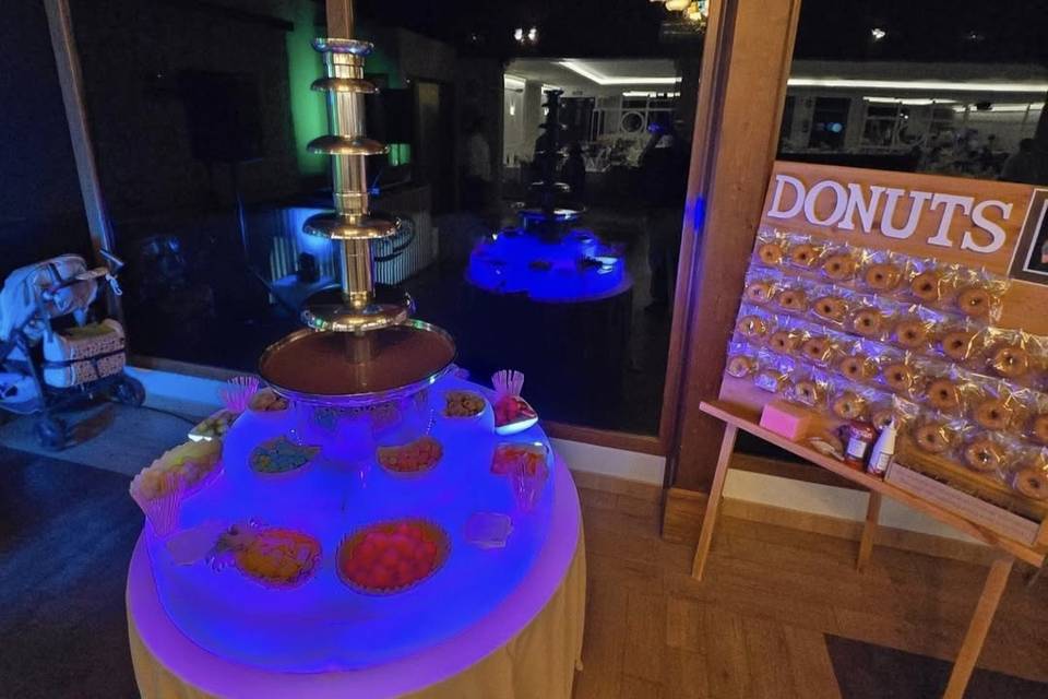 Choco art fondue