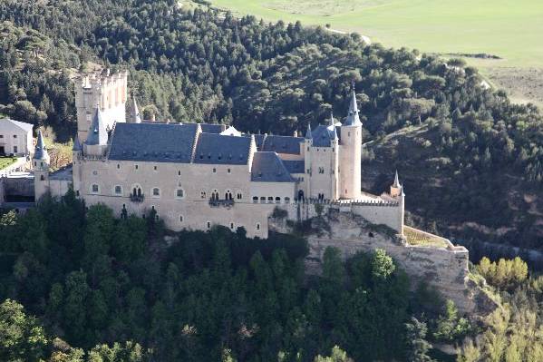 Vista del Alcázar de Segovia