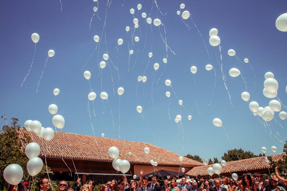 Sueltas de globos