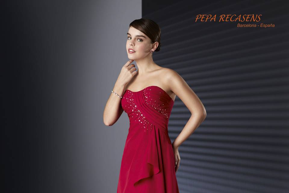 Vestido de fiesta PepaRecasens