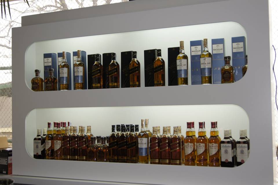 Barra de whisky