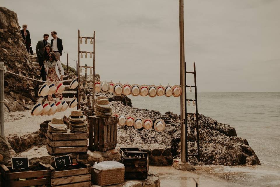 Ceremonia en la playa