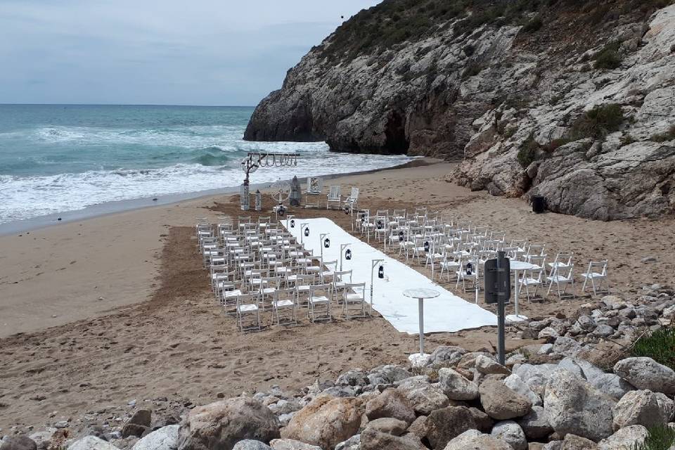 Ceremonia en la playa