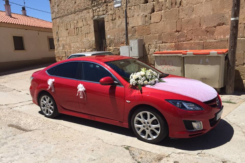 Coche decorado