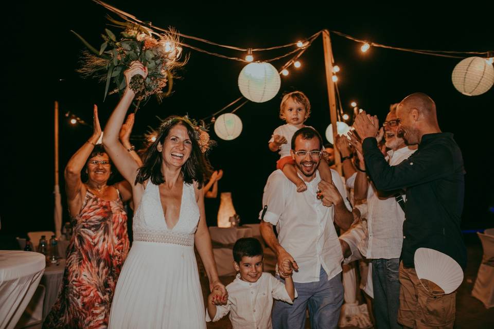 Boda en la playa