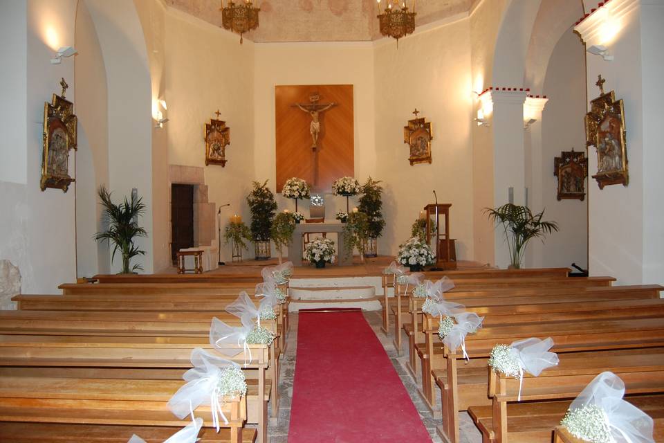 Decoración de la iglesia