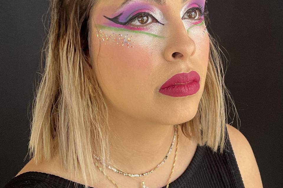 Maquillaje moros &cristianos