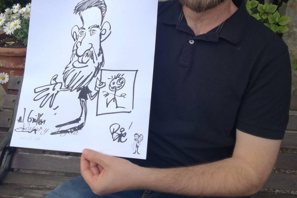 Caricatura en 1 minuto