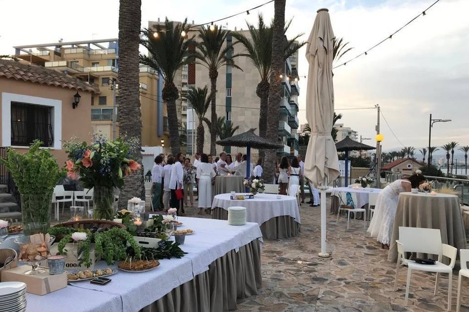 Terraza para eventos