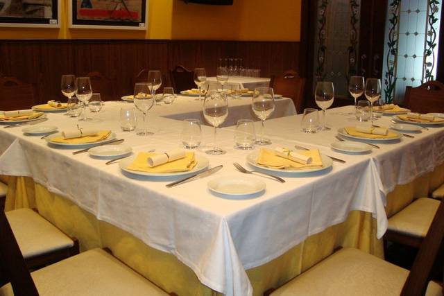 Mesa para los invitados