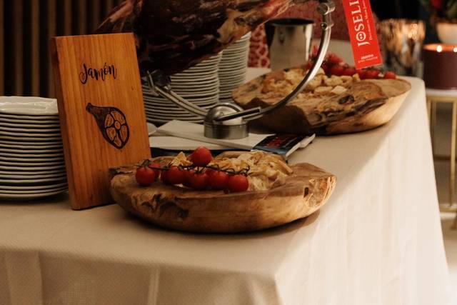 Buffet de jamón