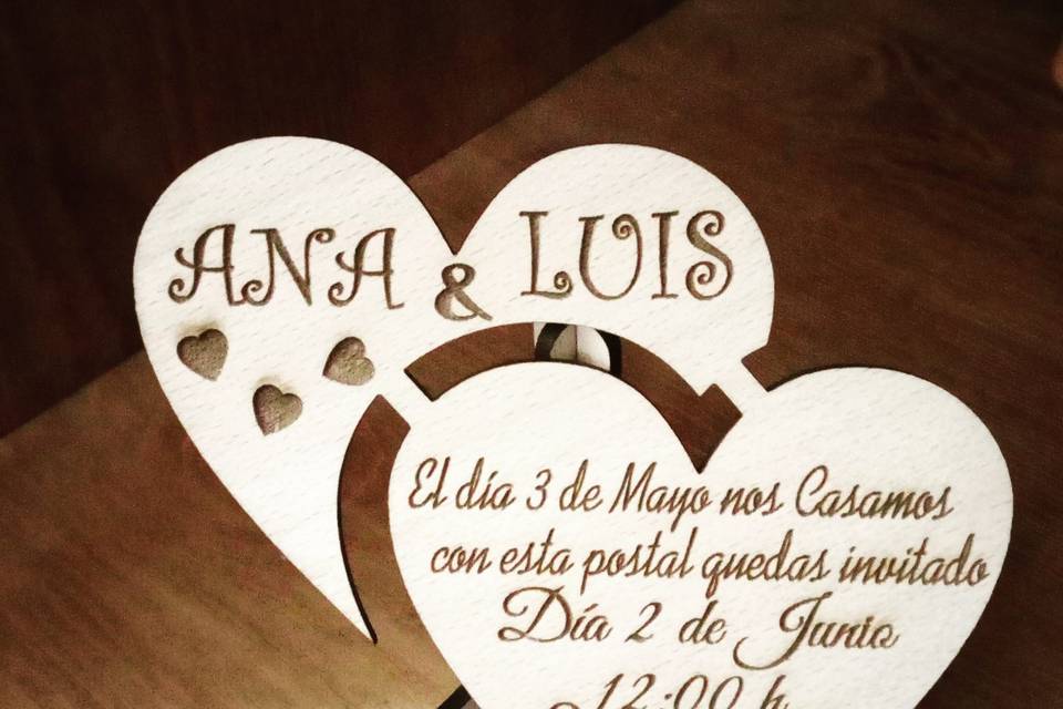 Invitación corazón