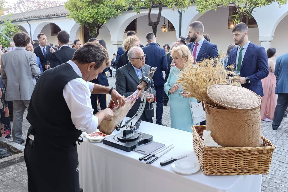 Buffet de jamón