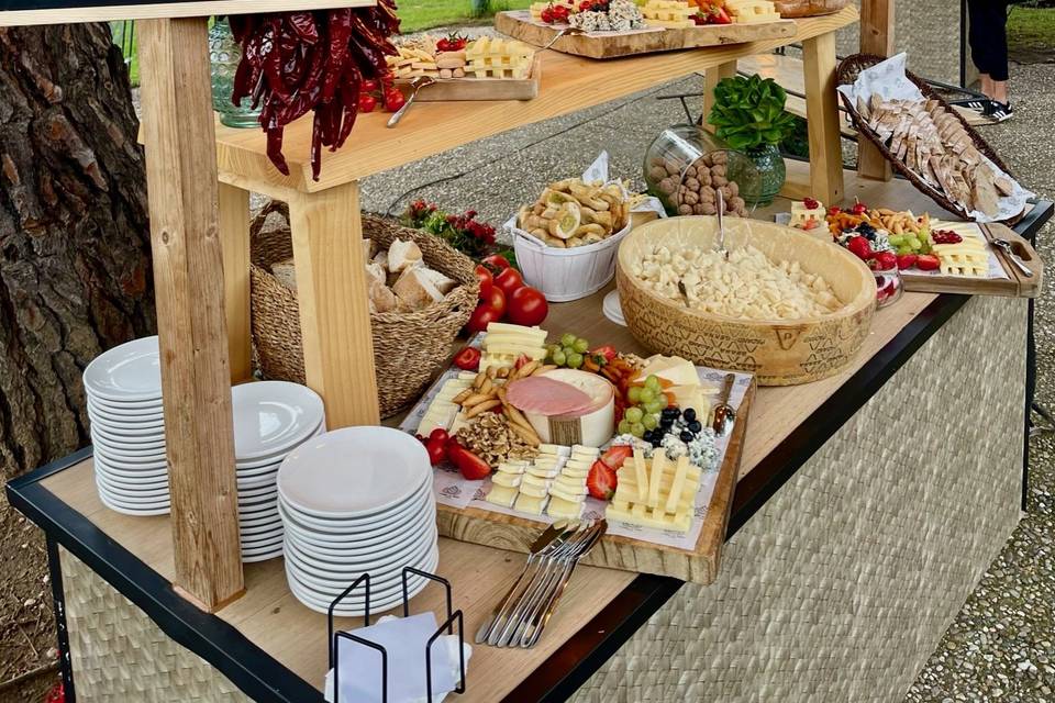 Buffet de quesos