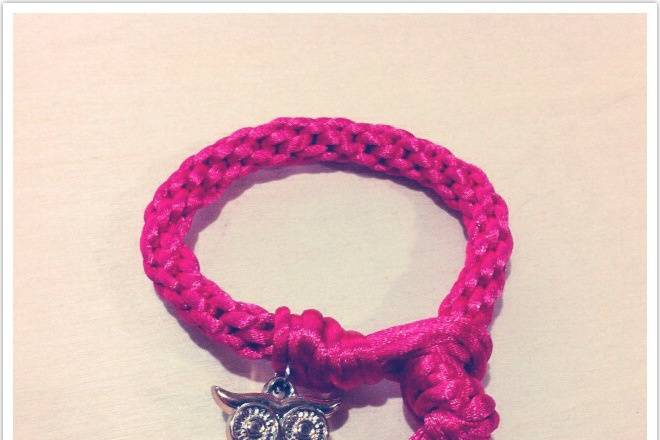 Pulsera rosa