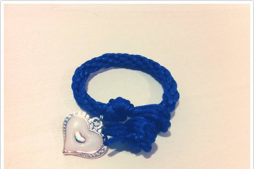 Pulsera azul marino