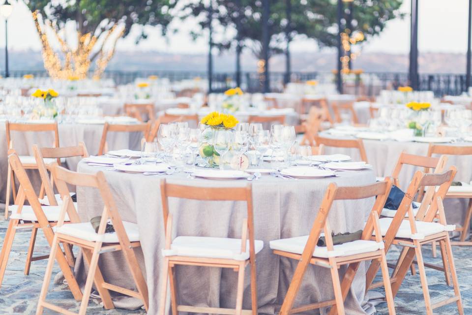 Boda en verano