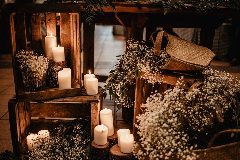 Decoración de boda