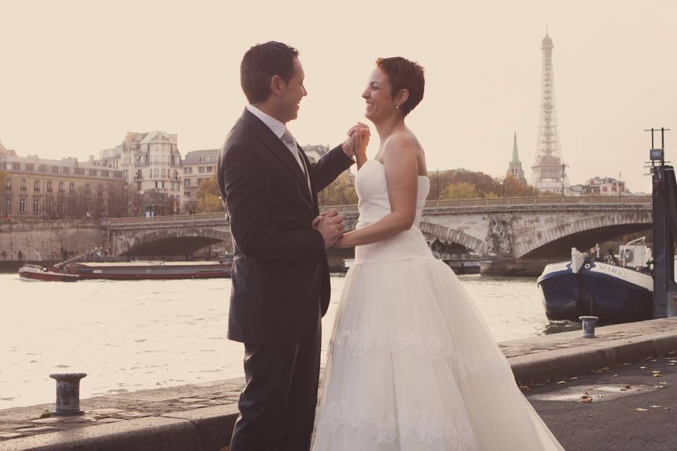 Postboda en París