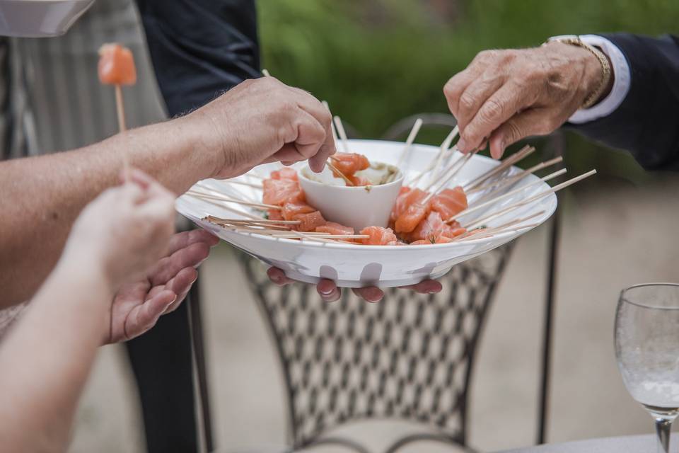 Boda Alacena Catering Salmón