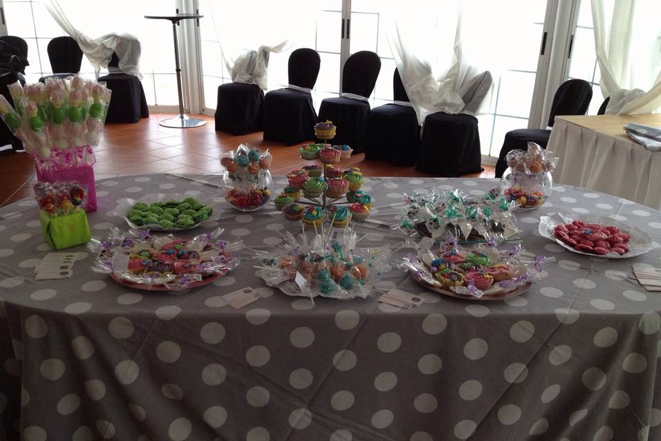 Buffet de dulces