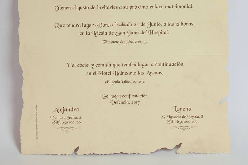 Invitación Edima