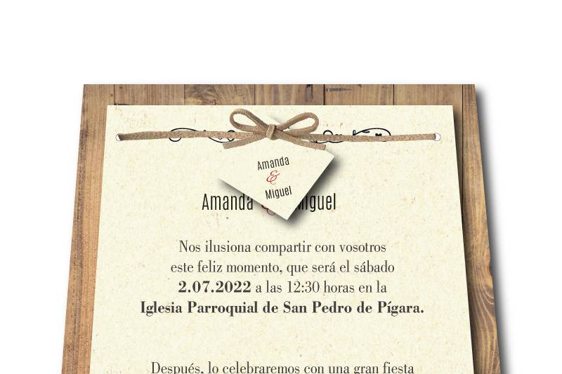 Invitación B103002