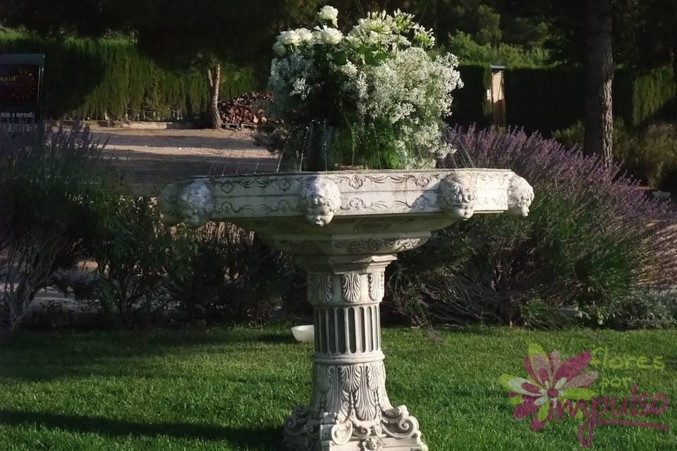 Arreglo floral con paniculata