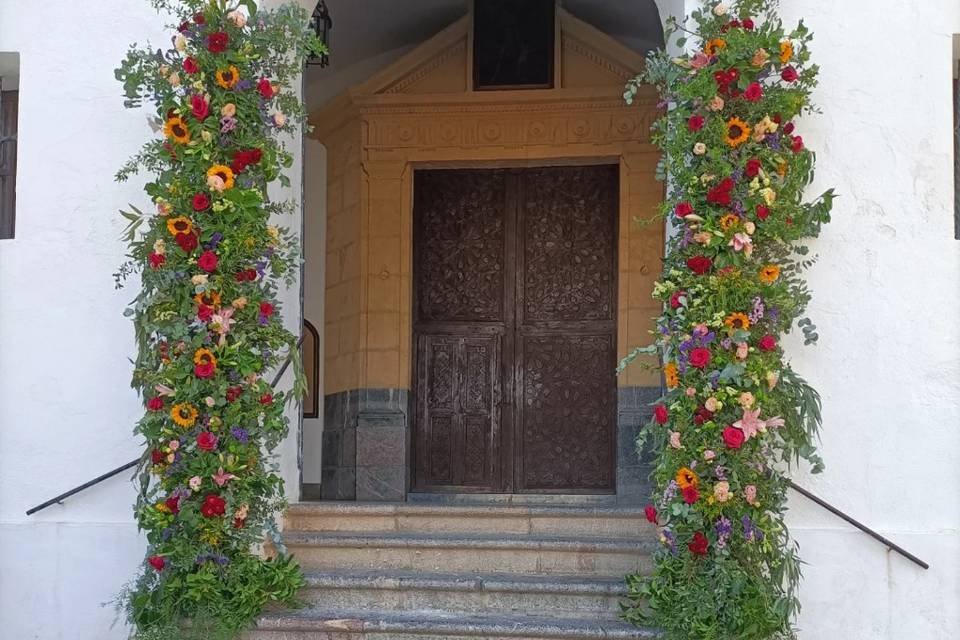 Decoración exterior iglesia