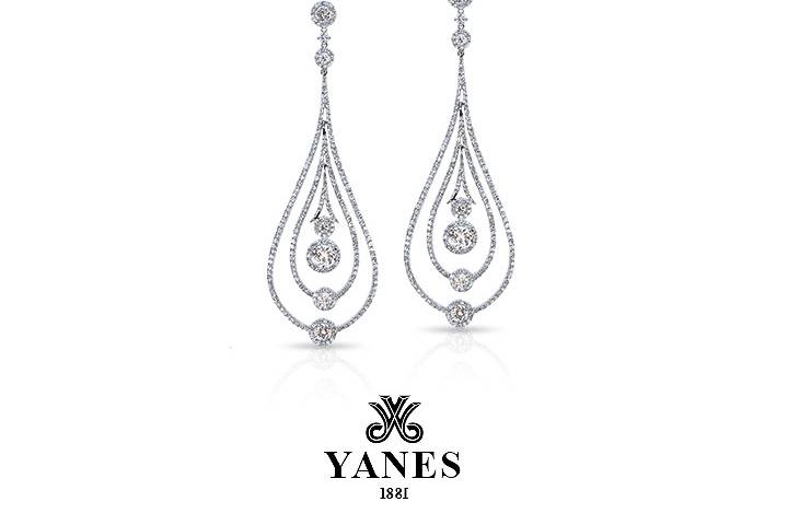 Pendientes de brillantes