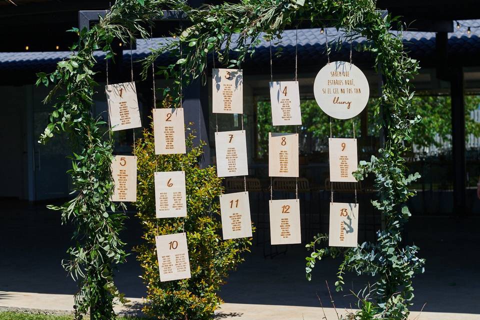 Seating plan