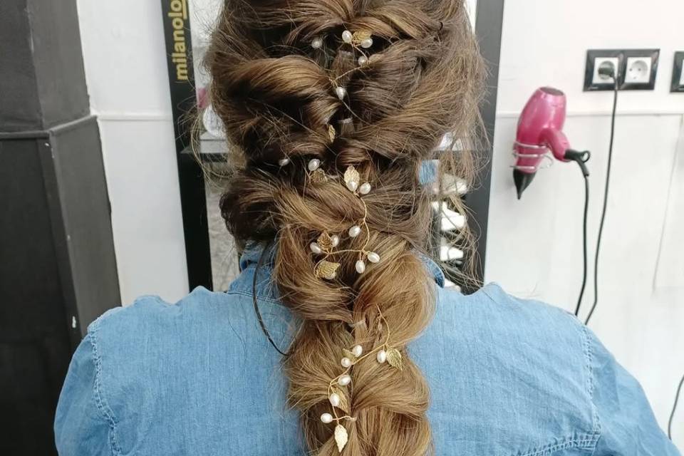 Trenza bohemia