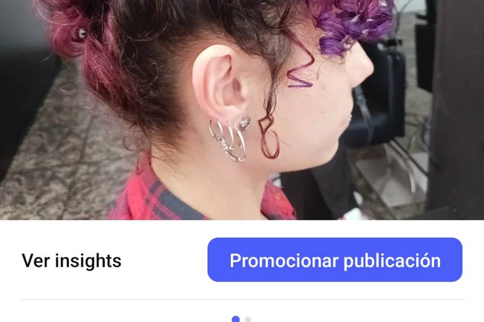 Recogido curly