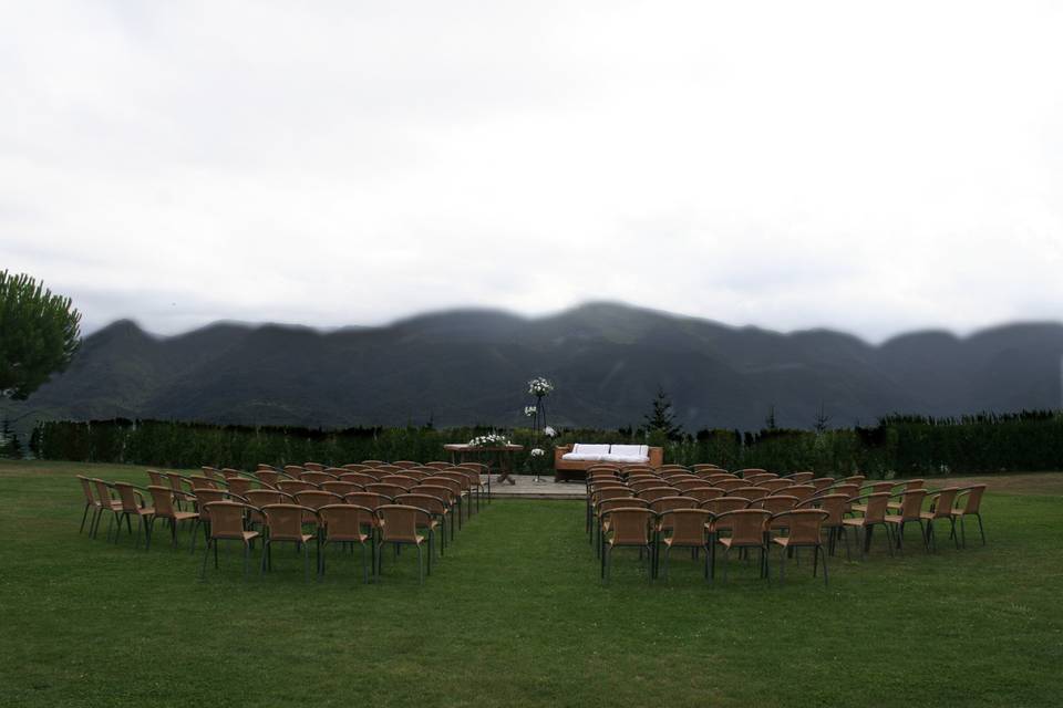 Ceremonias al aire libre