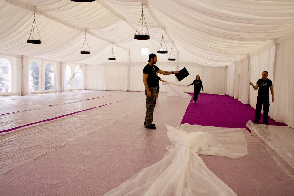 Bodas en casa-preparativos