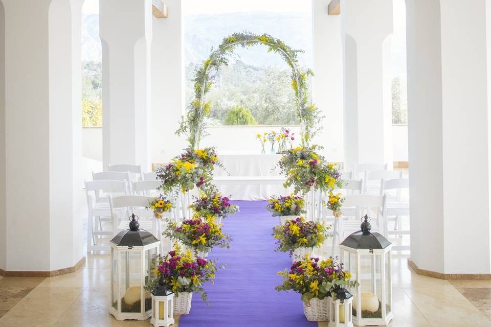 Decoración bodas civiles