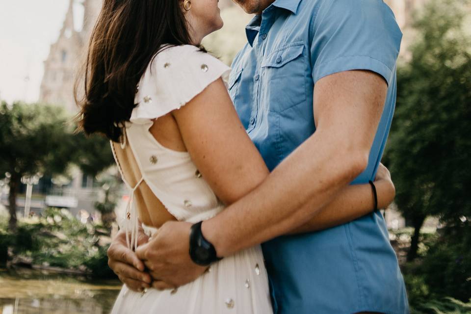 Preboda en la Sagrada Familia