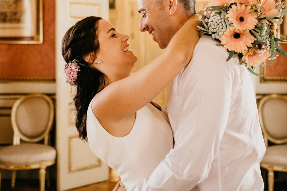 Boda en el Saló de Cent de Barcelona