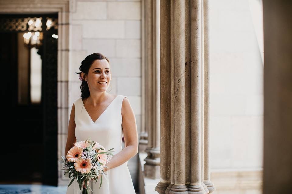 Boda en el Saló de Cent de Barcelona