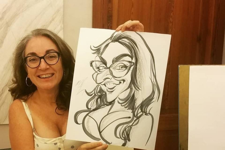 Caricaturas en bodas