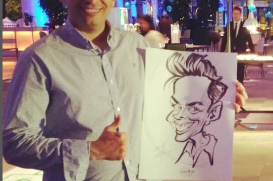 Caricaturas para invitaciones