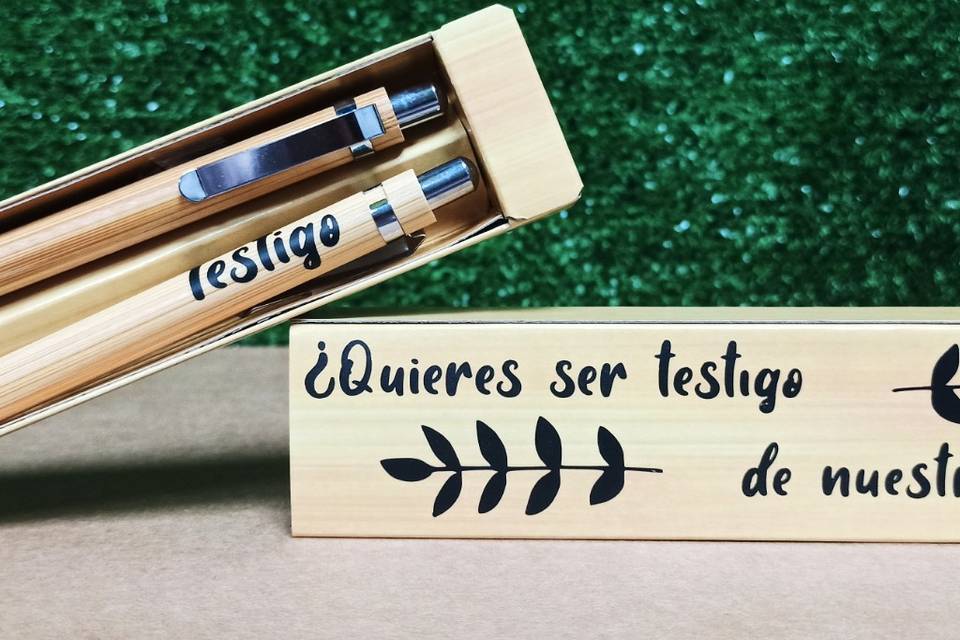 Regalo testigos