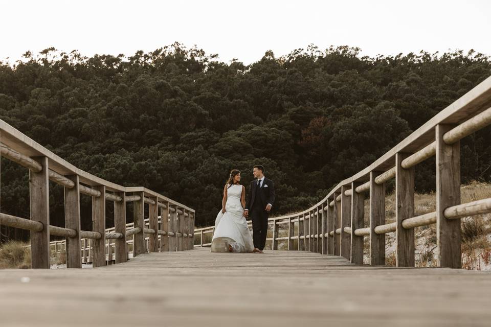 Postboda en las Cies