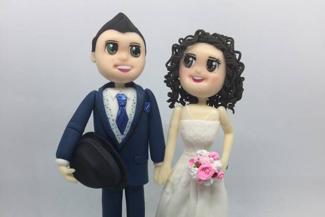 Figuras de novios para tarta, mas de 200 diferentes.