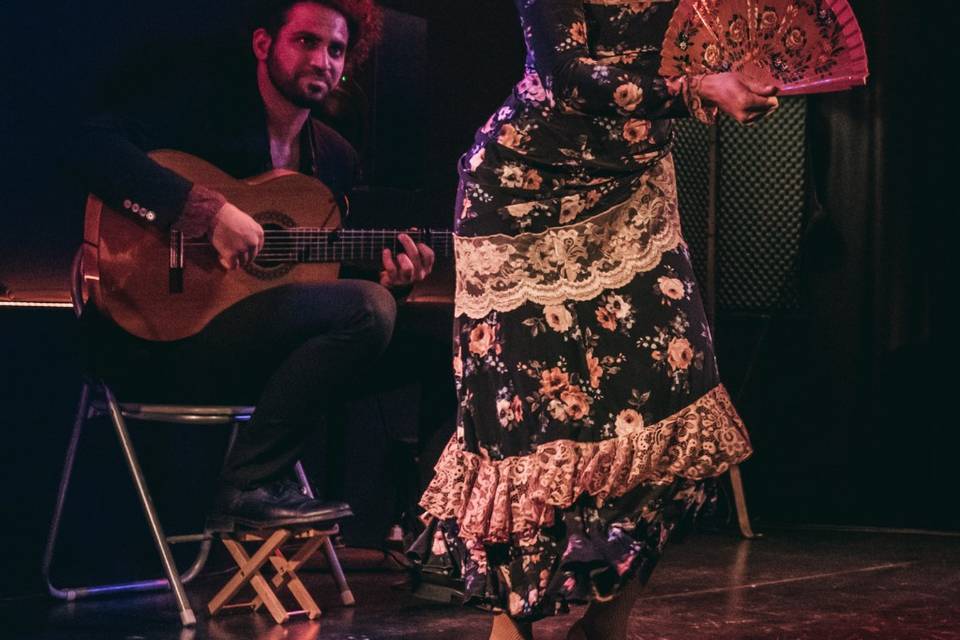 Espectáculo de baile flamenco