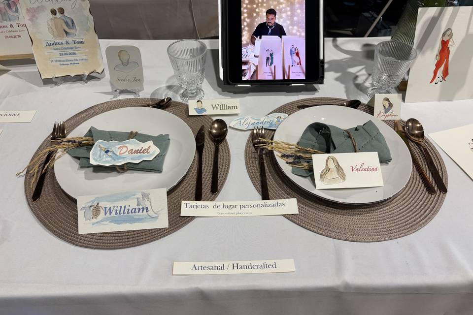 Tarjetas personalizadas