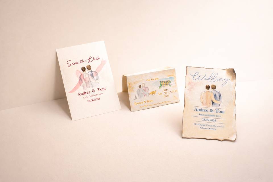 Tarjetas de invitaciones
