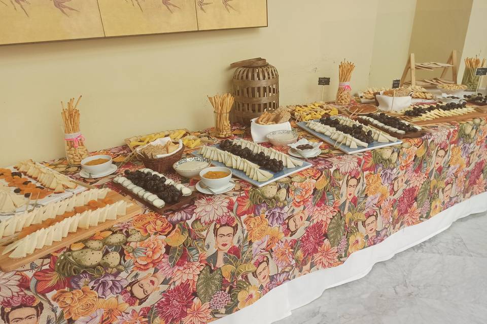 Buffet de quesos