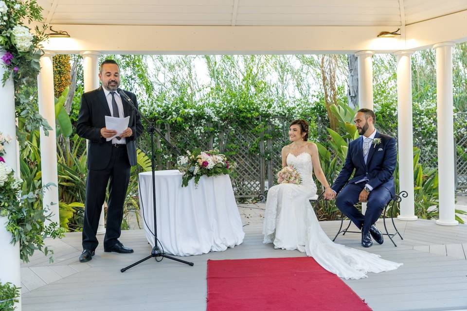 Boda con novios