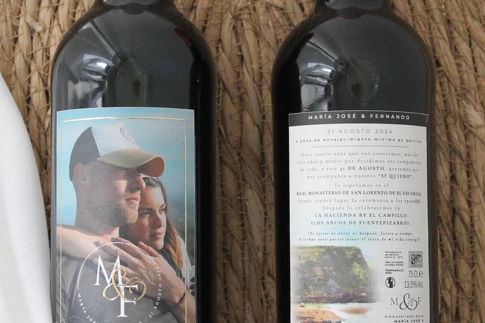 Invitación-vino